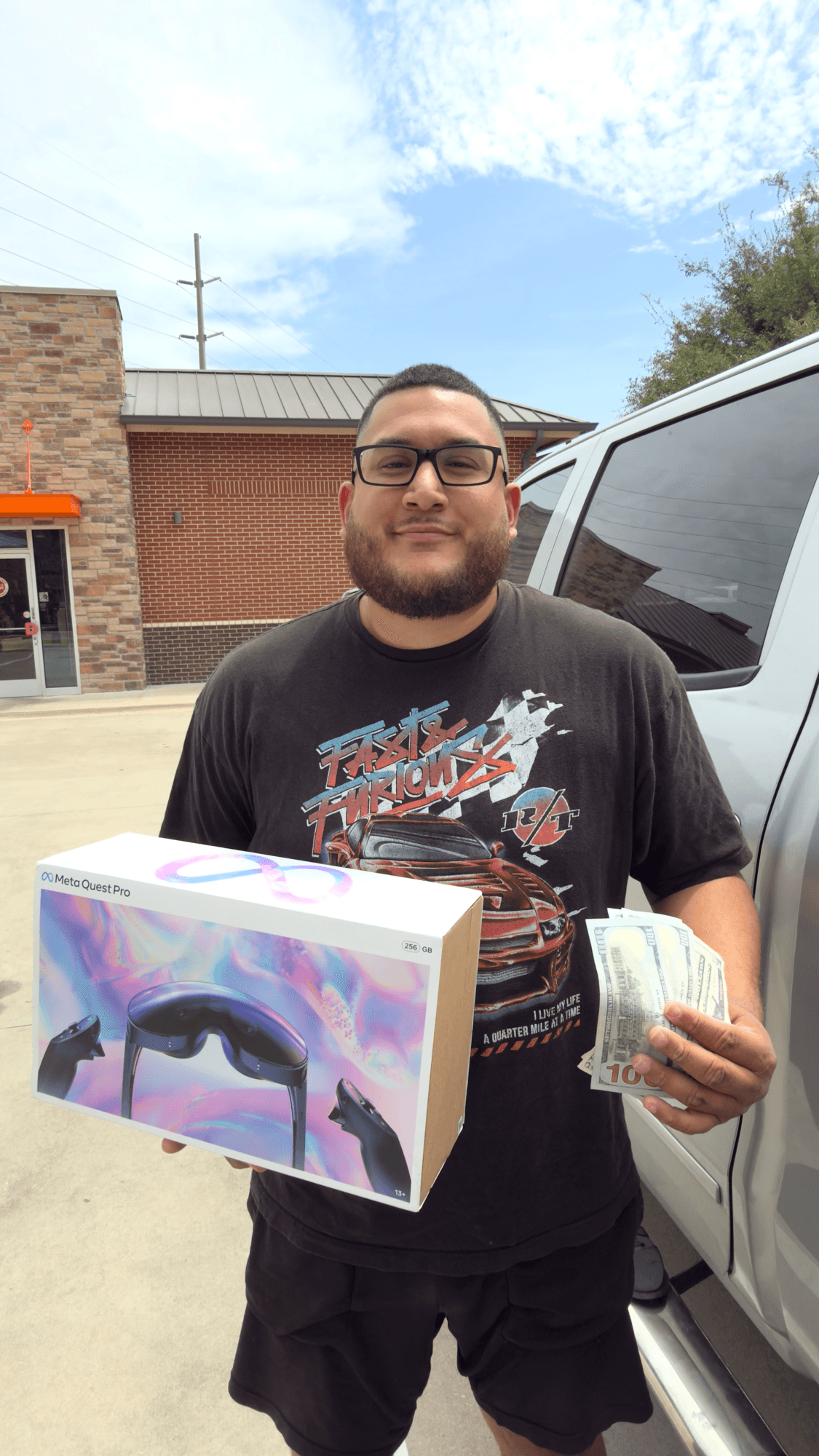 Meta Quest Pro bought for cash by Pyro Electronics in Dallas